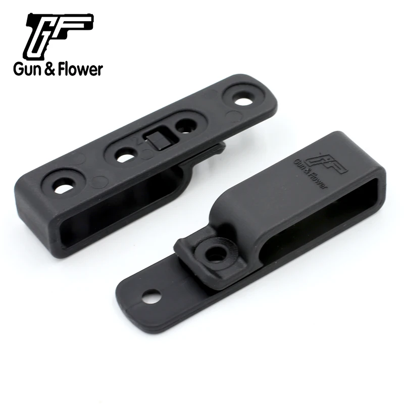 Gun & Flower-Bucle de cinturón Universal, accesorio para pistola Kydex de 1,5 ", par - imagen 4
