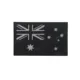 Australia Flag Black