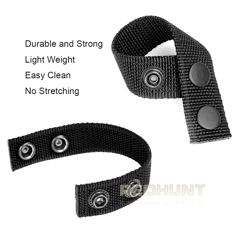 Cinturón de seguridad táctico con broches dobles para policía, accesorios de equipo militar, 2 ", 2,5" - imagen 2