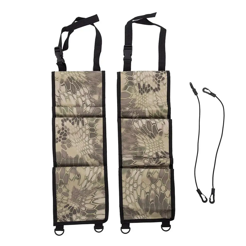 Funda protectora para pistola, funda para Rifle para asiento delantero de coche, bolsillo trasero, bolsas colgantes, soporte para bolsa, estante, bolsillos organizadores - imagen 4