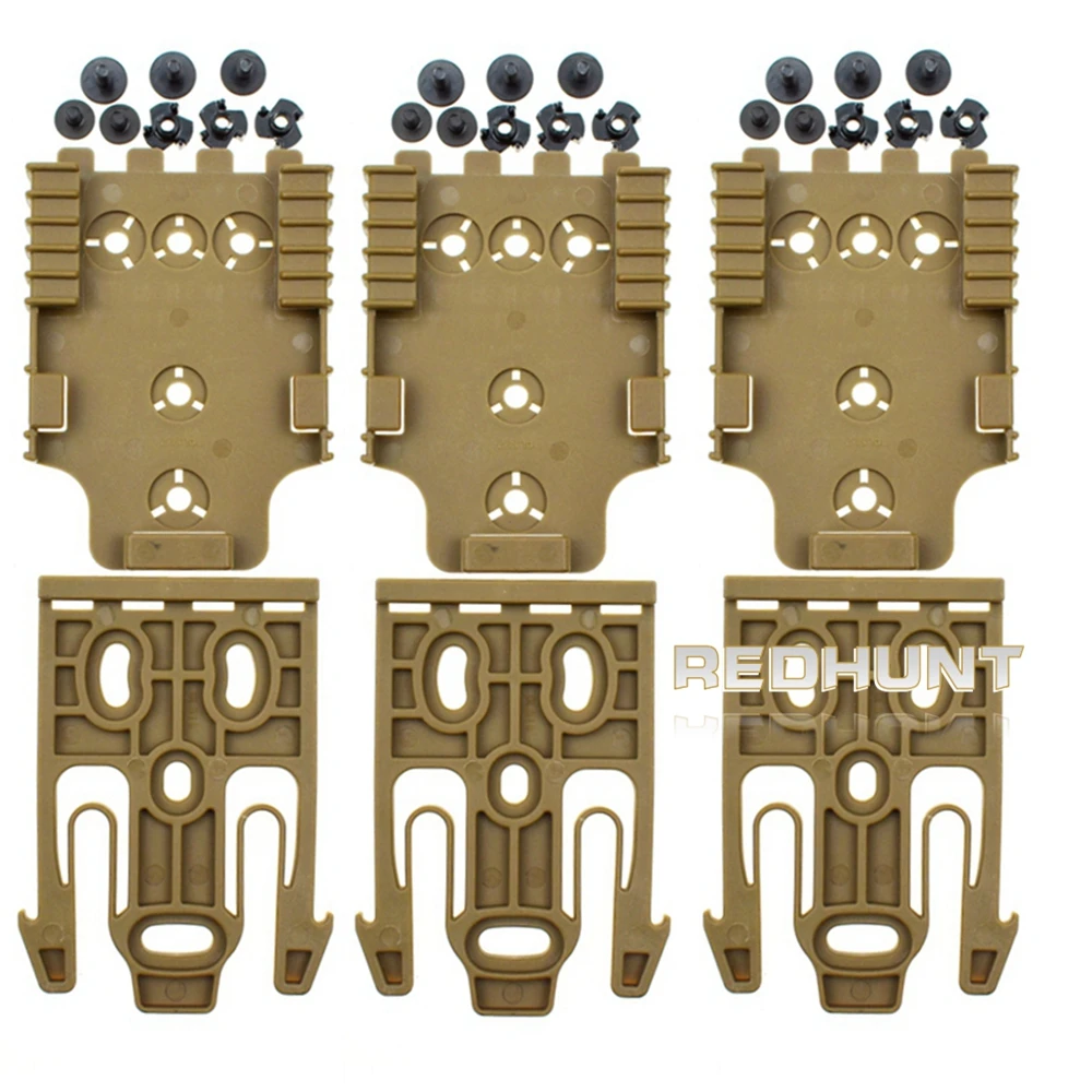 QLS Kit de accesorios para funda de pistola, adaptador de funda de pistola, Kit de sistema de bloqueo rápido con polímero QLS 19 y 22 - imagen 4