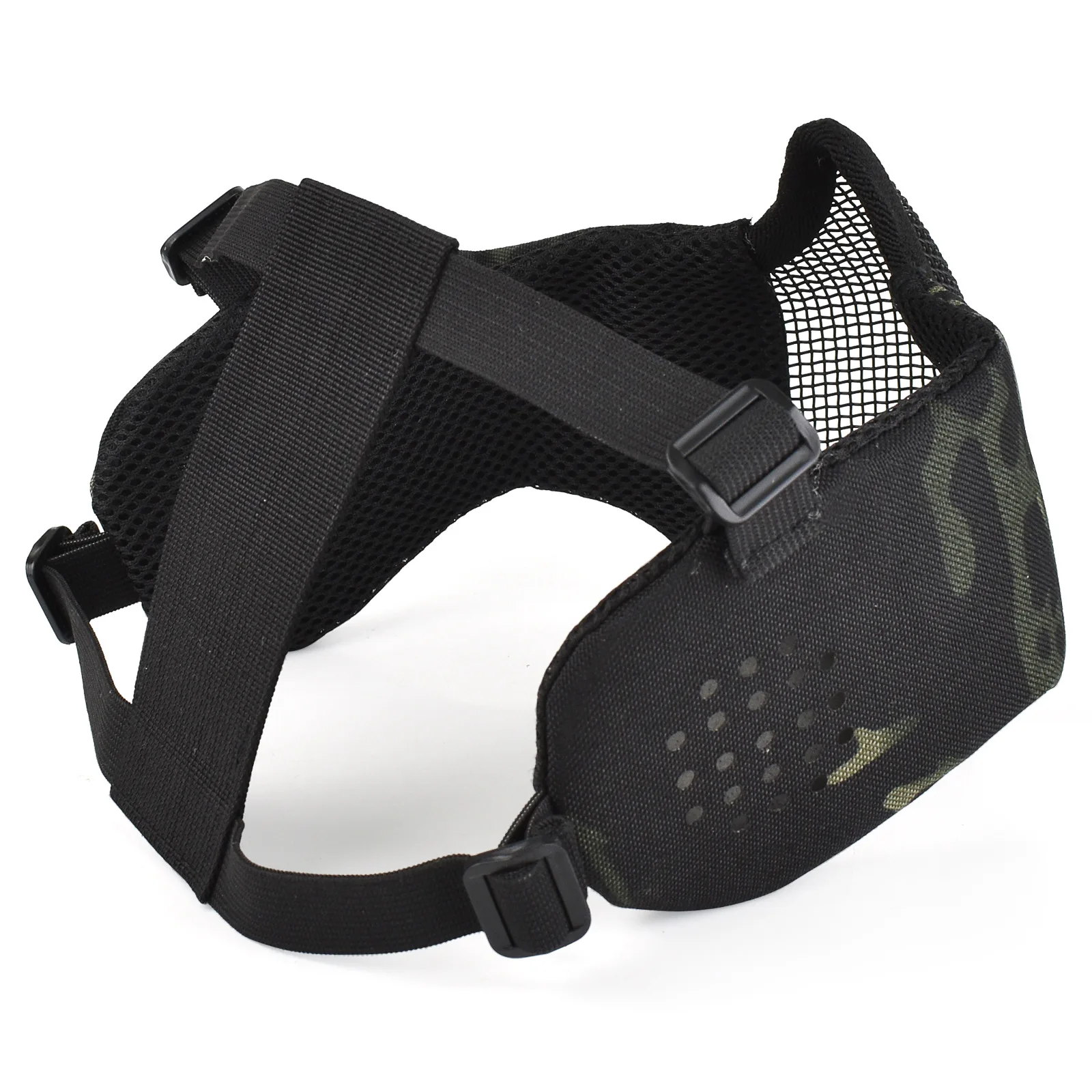 Cubierta de máscara táctica militar Airsoft con protección para los oídos - imagen 4