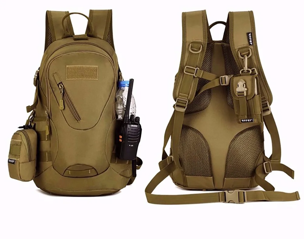 Mochila impermeable para deportes al aire libre, bolsa de 20l para acampar, viajar, montar, senderismo, Trekking - imagen 5