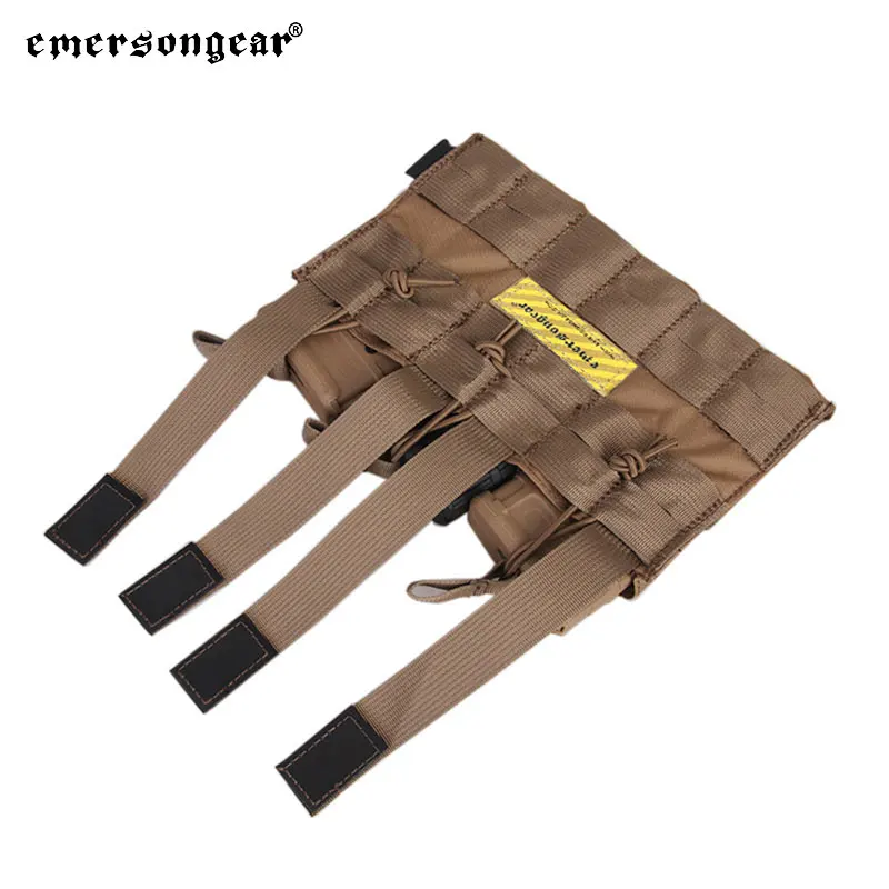 Emersongear 5,56 Triple bolsa abierta para revistas bolsa Mag Panel caza Airsoft entrenamiento al aire libre Nylon EM6356 - imagen 5