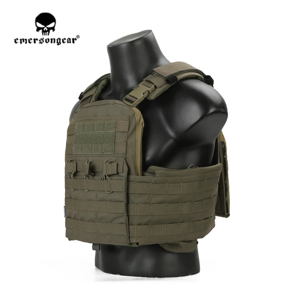 Emersongear-Chaleco táctico, portador de placa CPC, equipo protector resistente, MOLLE, caza, Airsoft, armadura corporal, tiro de nailon - imagen 3