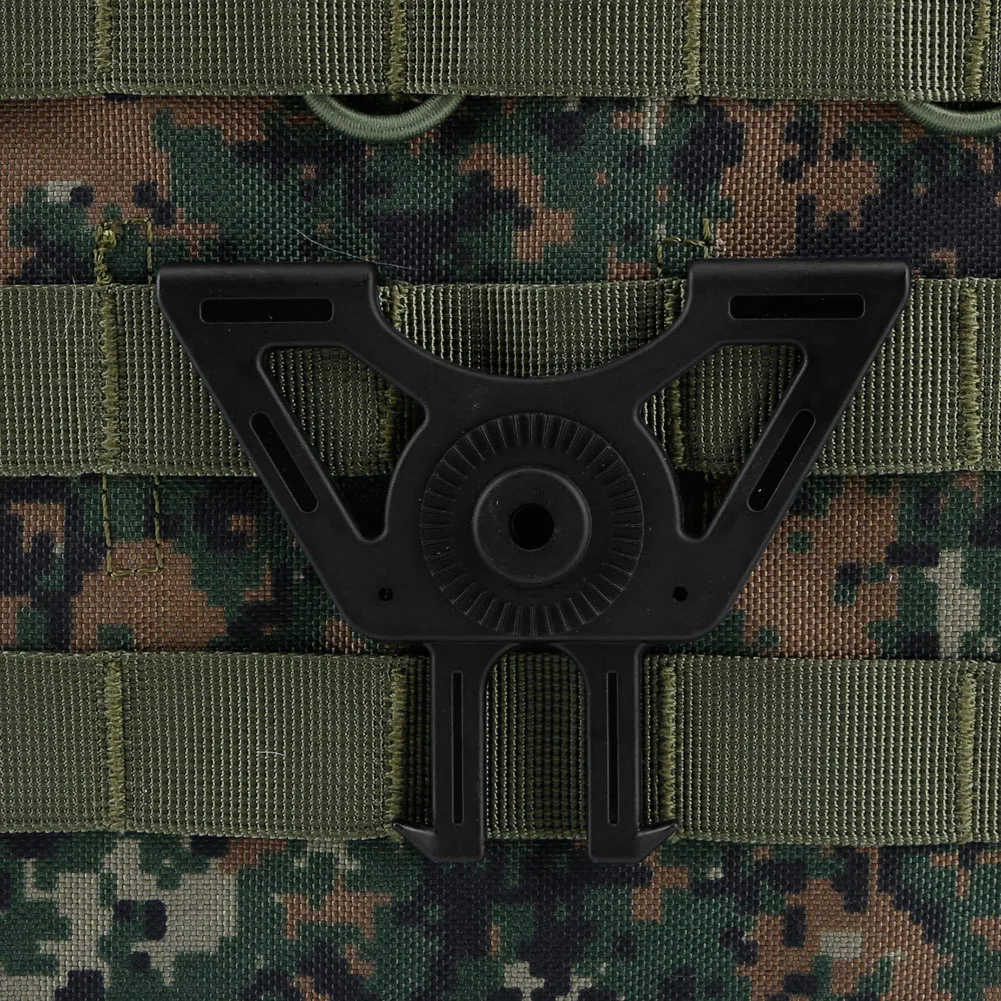 Adaptador de pecho Molle para funda de pistola y cargador, Panel de plataforma de pecho para G17 19 1911 M9 92fs - imagen 2