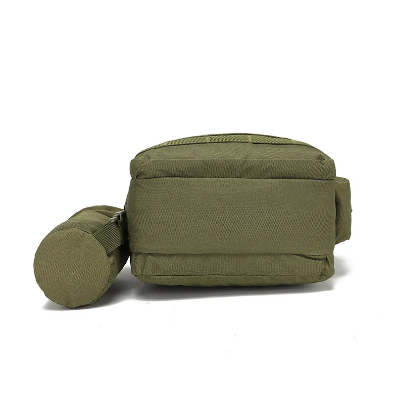 Riñonera táctica para hombre, bolsa de cintura multiusos para acampar, bolsa militar para teléfono, bolsillo para botella de agua para caza y escalada - imagen 4