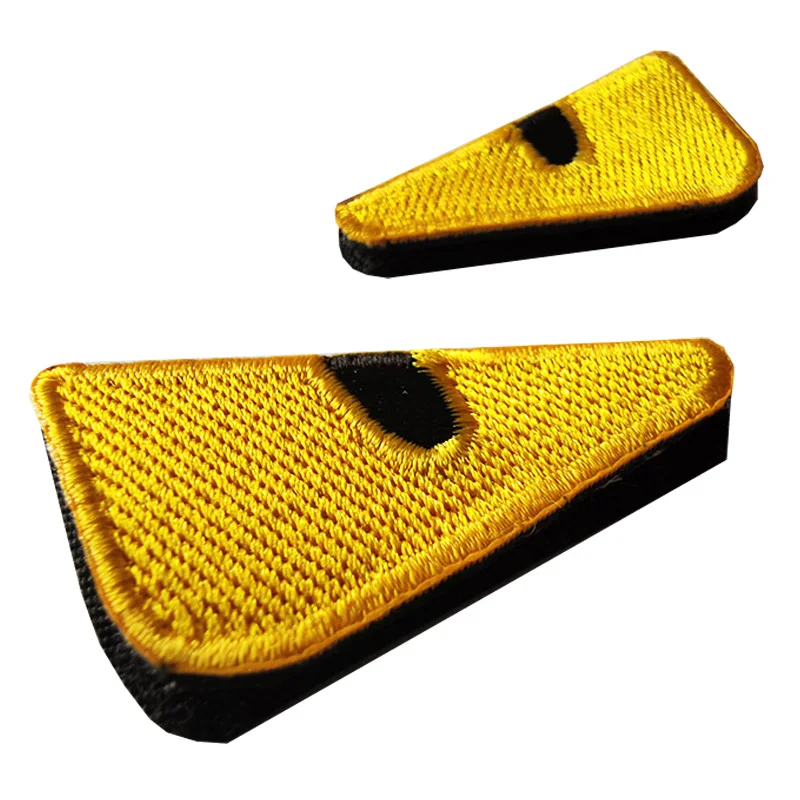 Parche bordado Little freak Demon Eye parche divertido gancho bucle motocicletas parches tácticos ejército airsoft al aire libre personalizado - imagen 2