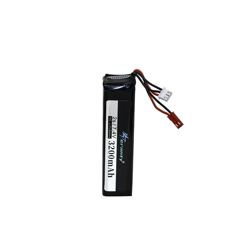 1-3 uds 7,4 V 3200MAH batería recargable para transmisor Frsky Taranis X9D Plus 7,4 V Lipo batería accesorios de juguete - imagen 5
