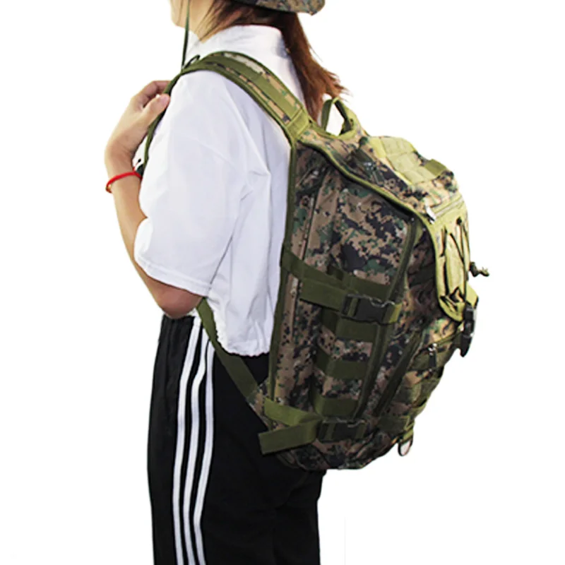 Mochila militar Molle de 40L, bolsa de asalto del ejército, escalada, senderismo, pesca, viajes al aire libre, mochila de caza - imagen 2