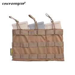 Emersongear Panel MOLLE porta cargadores 5,56 triple nylon táctico