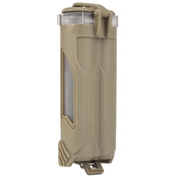 Funda táctica impermeable porta baterías CR123 AA AAA 18650