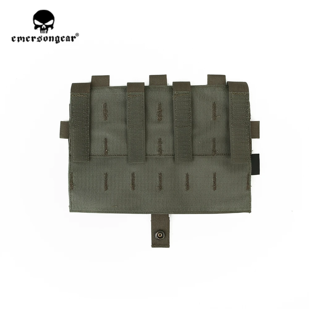 Emersongear-Panel frontal MOLLE desmontable táctico, bolsa de plataforma Modular para AVS JPC 2,0, chaleco de caza, portador de placa, Airsoft al aire libre RG - imagen 3