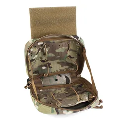 Bolsa táctica para el pecho, bolsa Abdominal para el vientre, para plataforma de pecho D3CRM MK4 LV119 JPC2.0, bolsa de almacenamiento portadora de placa