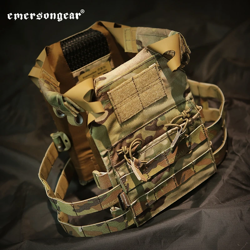 Emersongear JPC chaleco táctico portador de placa para niños Molle Loop Hoop impermeable táctico Airsoft caza CS juego combate tiro - imagen 4