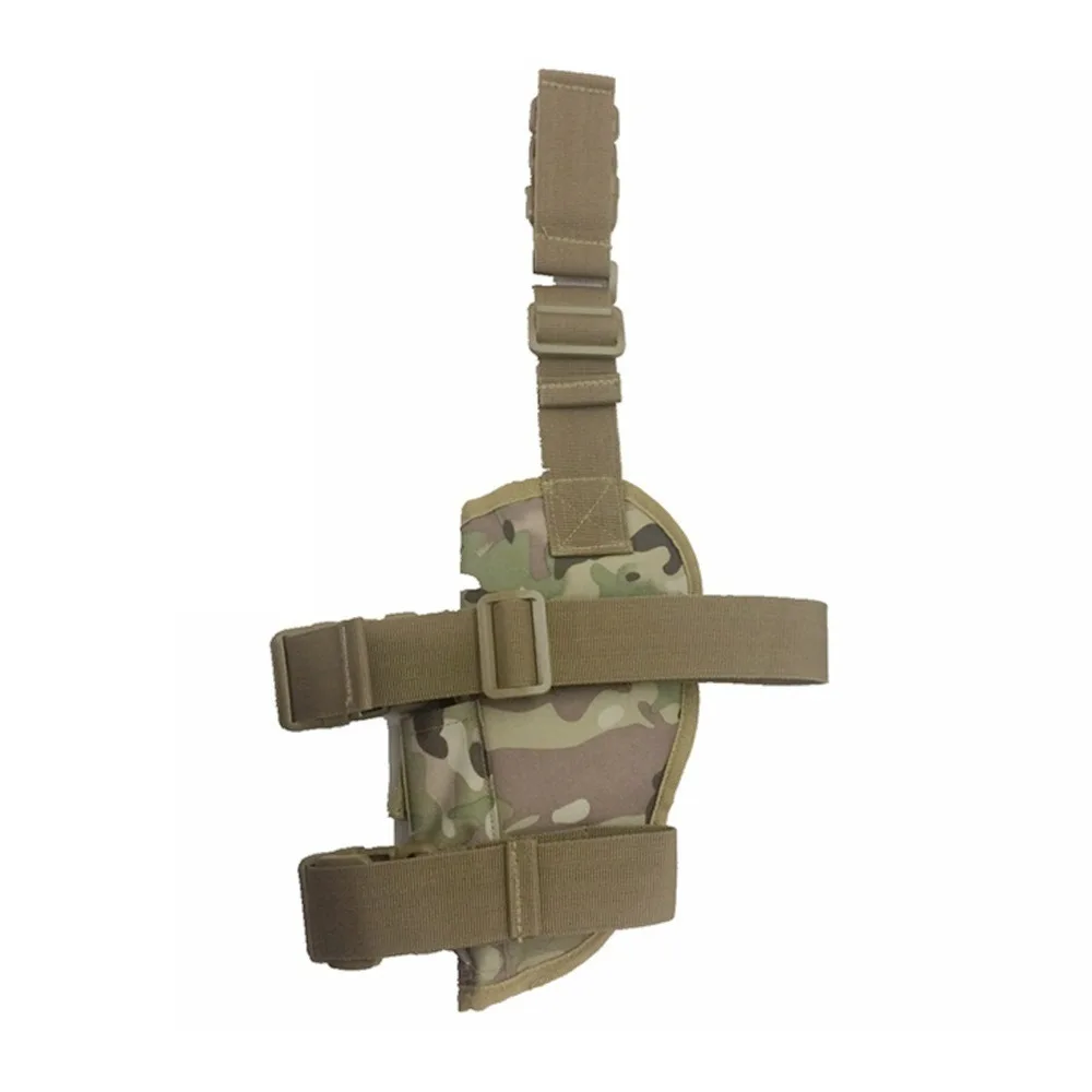 Funda táctica Universal para pierna al aire libre, funda multifuncional para pierna izquierda/derecha, bolsa ajustable para pistola Airsoft - imagen 3