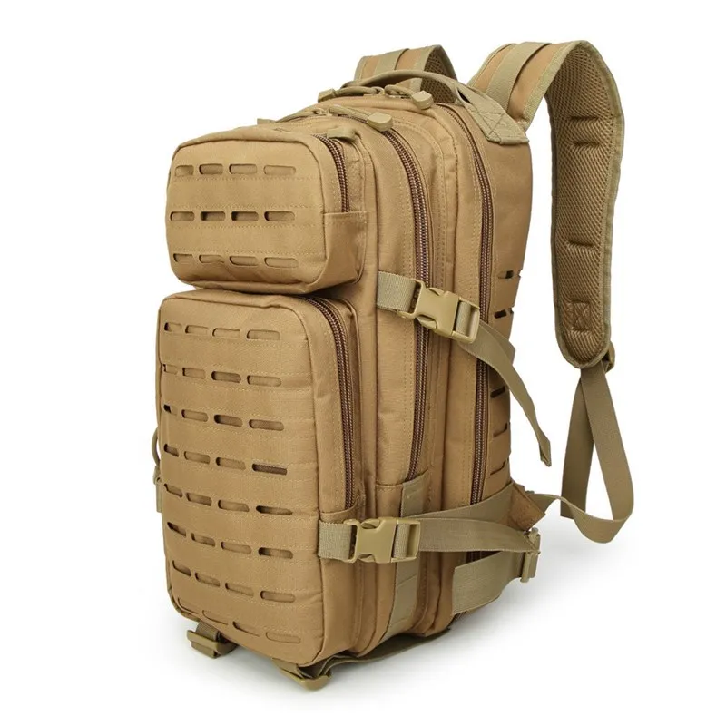 Mochilas tácticas de 35L para hombres, bolsas de viaje, paquete Molle EDC 3P al aire libre para senderismo, Camping, bolsa de caza, paquete MOLLE de pesca - imagen 4