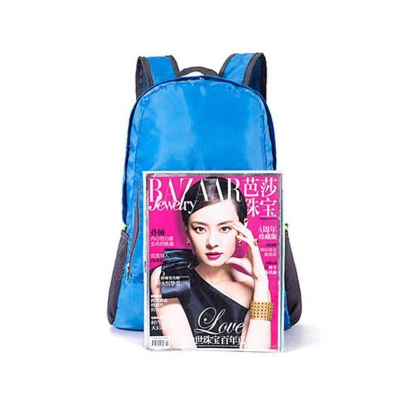 Mochila plegable multifuncional para exteriores, bolsa impermeable, ligera, de nailon para viajes diarios, ciclismo, Camping y senderismo - imagen 4