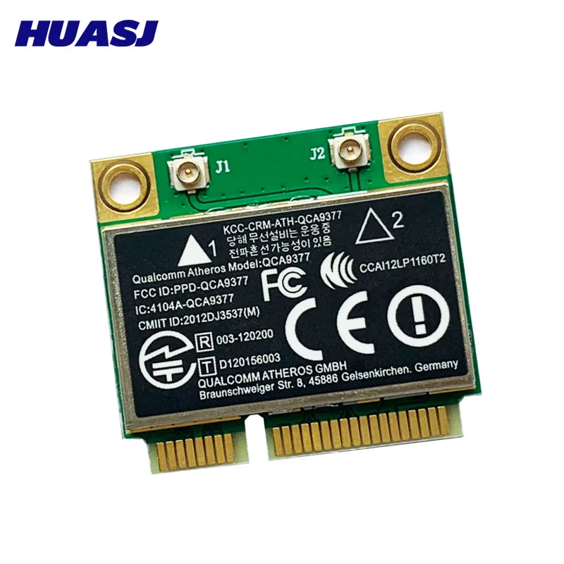 Huasj-Módulo adaptador WIFI de doble banda, mini PCI-E, 2,4G/5G, BT4.0, QCA9377 - imagen 3