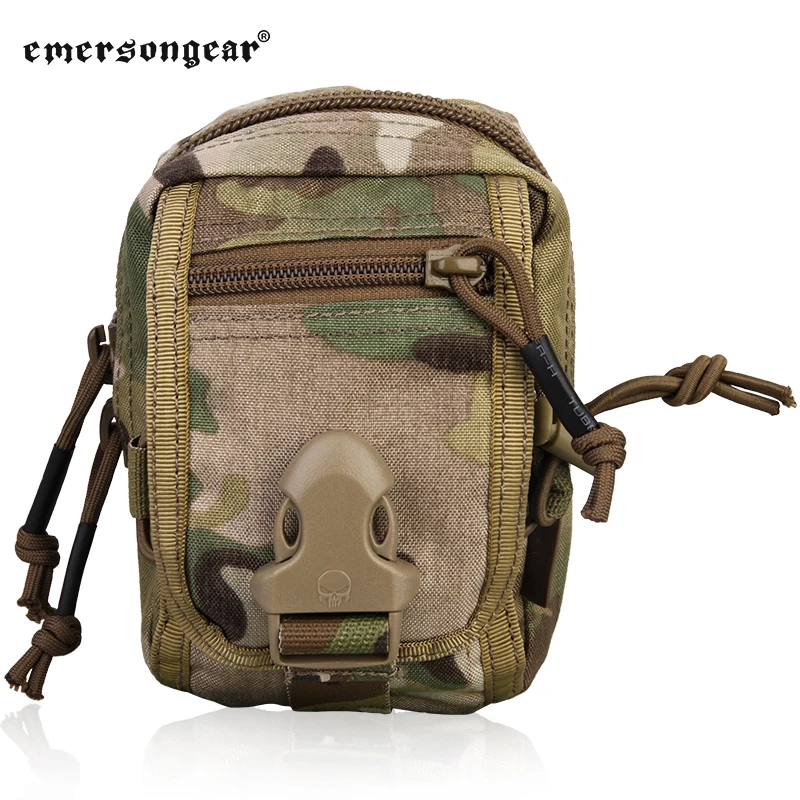EMERSONGEAR bolsa de comunicación táctica 306ML riñonera multifuncional bolsillo combate caza entrenamiento tiro senderismo MOLLE - imagen 5