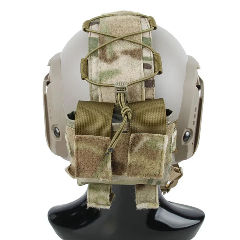 TMC-funda de batería táctica MK2, bolsa de accesorios para casco táctico, Multicam, 2020 - imagen 2