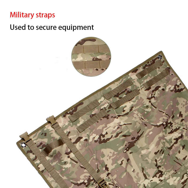 Accesorios de caza, estera de limpieza de Rifle, estera de tiro enrollable táctica, manta de Picnic impermeable antideslizante para Rifle, pistola y escopeta - imagen 5