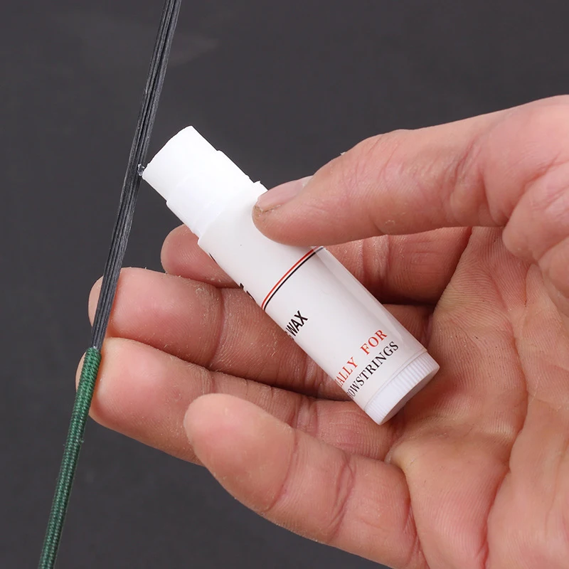 Cuerda de arco para tiro con arco, tubo de cera, protección de arco recurvo compuesto, tradición, arco largo, aumenta la durabilidad, flecha, 1 Uds. - imagen 2