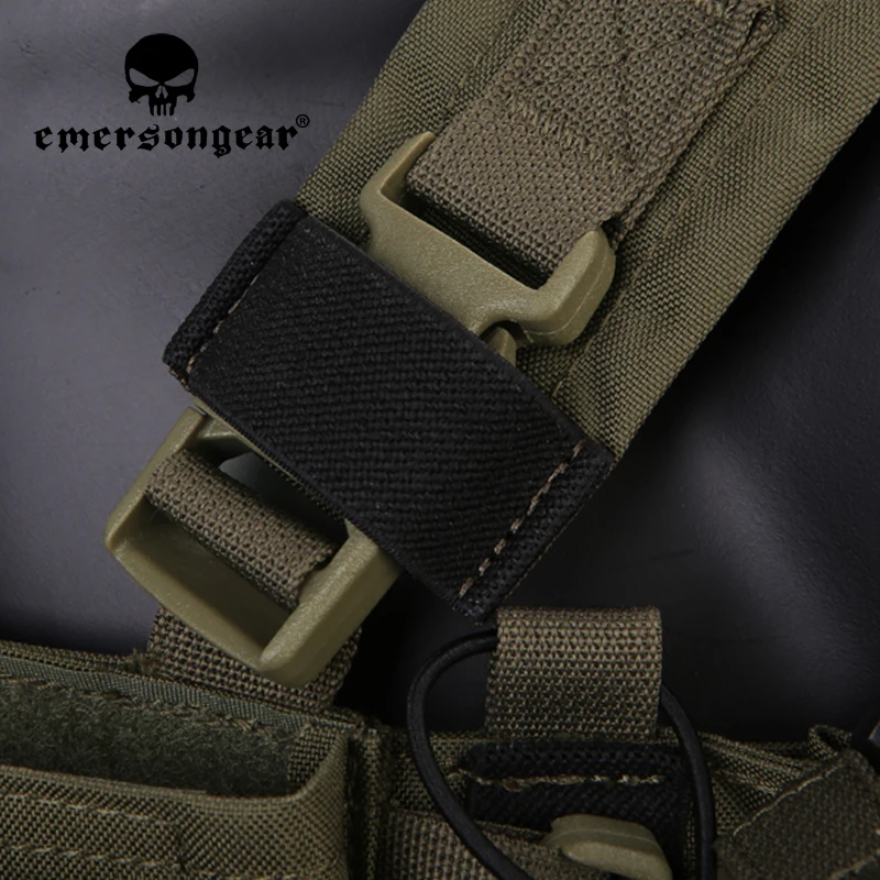 Emersongear-plataforma de pecho táctica Chissis MK3, chaleco Modular ajustable, entrenamiento MOLLE, equipo protector Airsoft para caza - imagen 5
