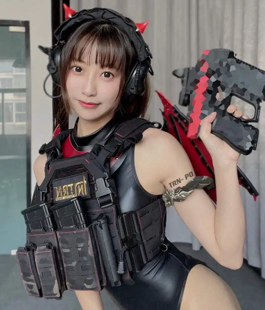 Chaleco táctico para mujer, ropa Industrial para niños, chaleco táctico para mujer, Qpc, entrada pequeña - imagen 2