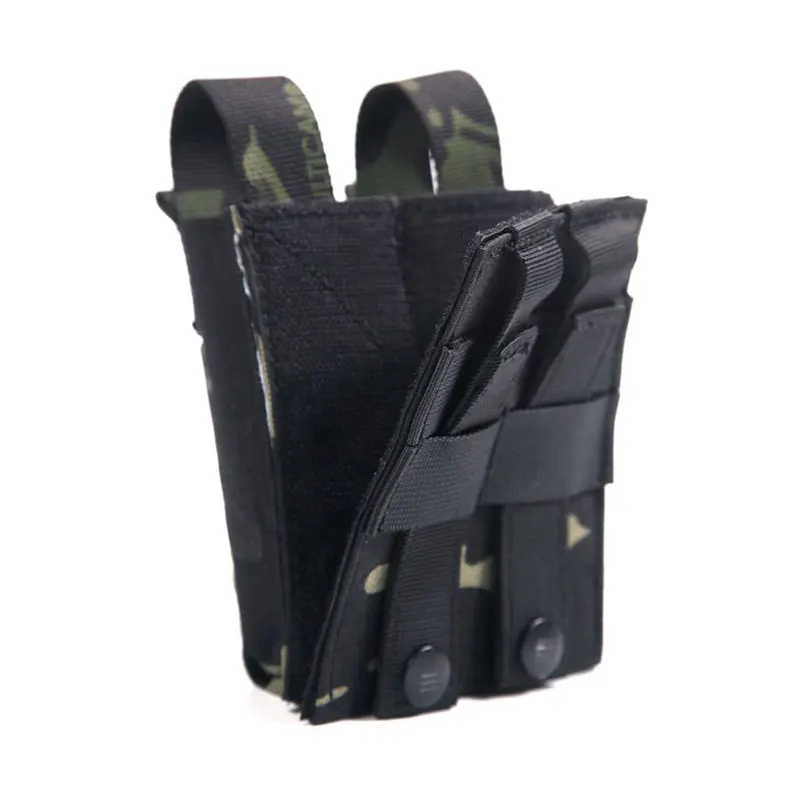 Bolsa táctica con calefacción para caza, bolsa doble Molle Mag para Airsoft de invierno, 9mm, 556 - imagen 3