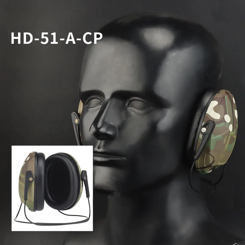 Auriculares con cancelación de ruido estilo colgante trasero, orejeras tácticas, orejas protectoras multifunción, auriculares con reducción de ruido, IPSC - imagen 5