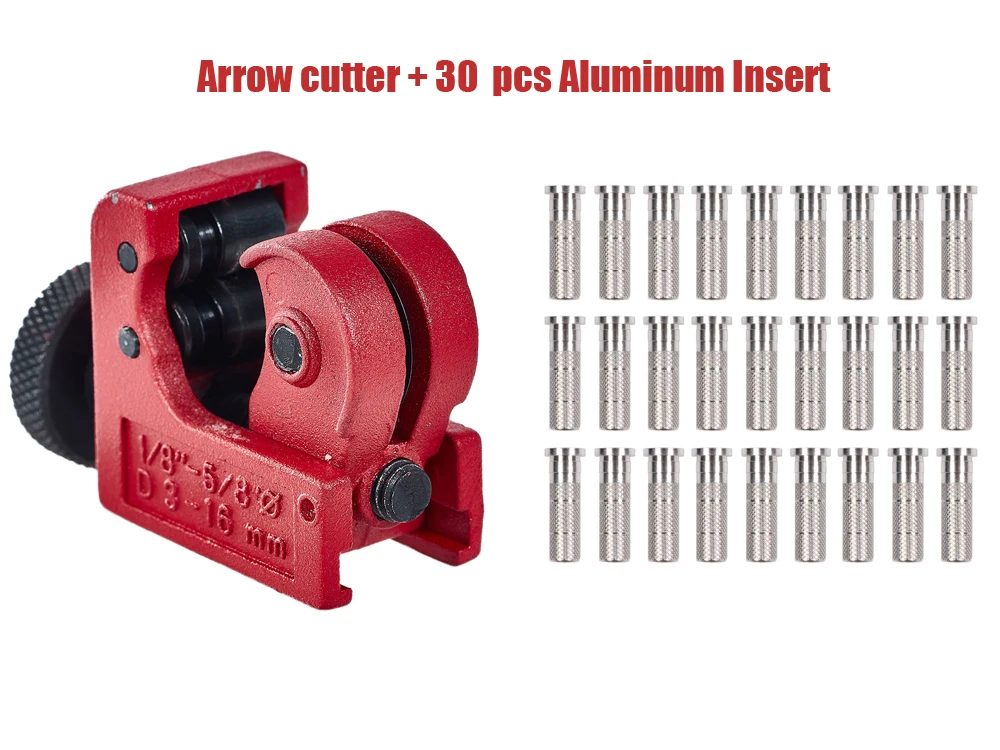 Cortadora de eje de flecha - vista lateral