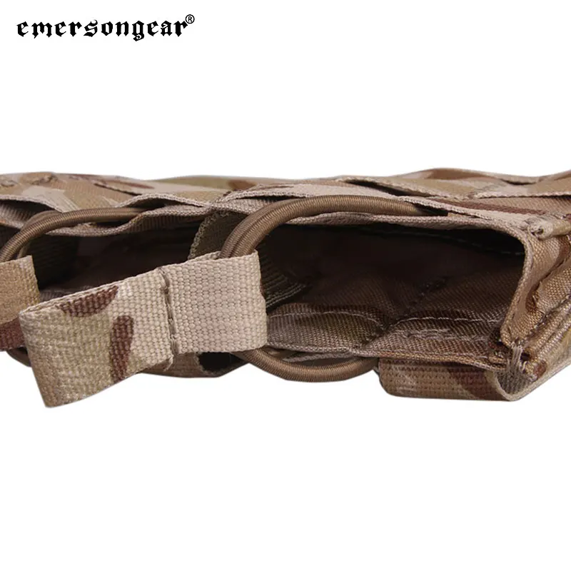 Emersongear Panel MOLLE porta cargadores 5,56 triple nylon táctico - imagen 5