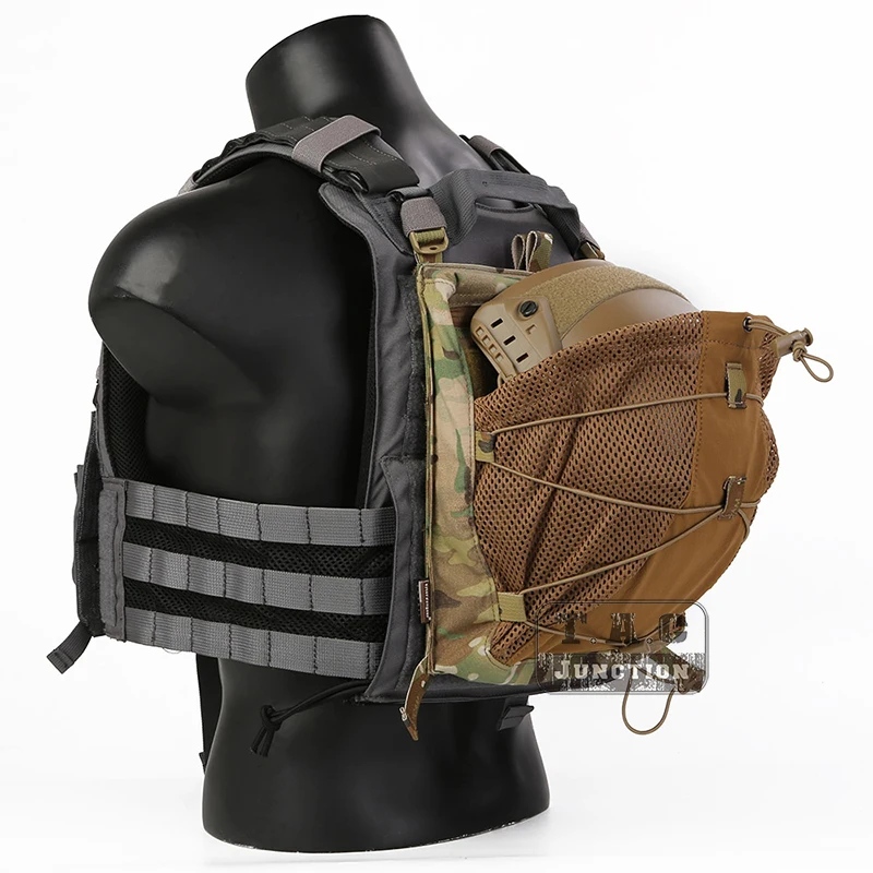 Emerson-Bolsillo de hidratación para chaleco Armatus, bolsa de agua para casco, placa trasera, estilo táctico LBX 4040C, 4020 - imagen 4