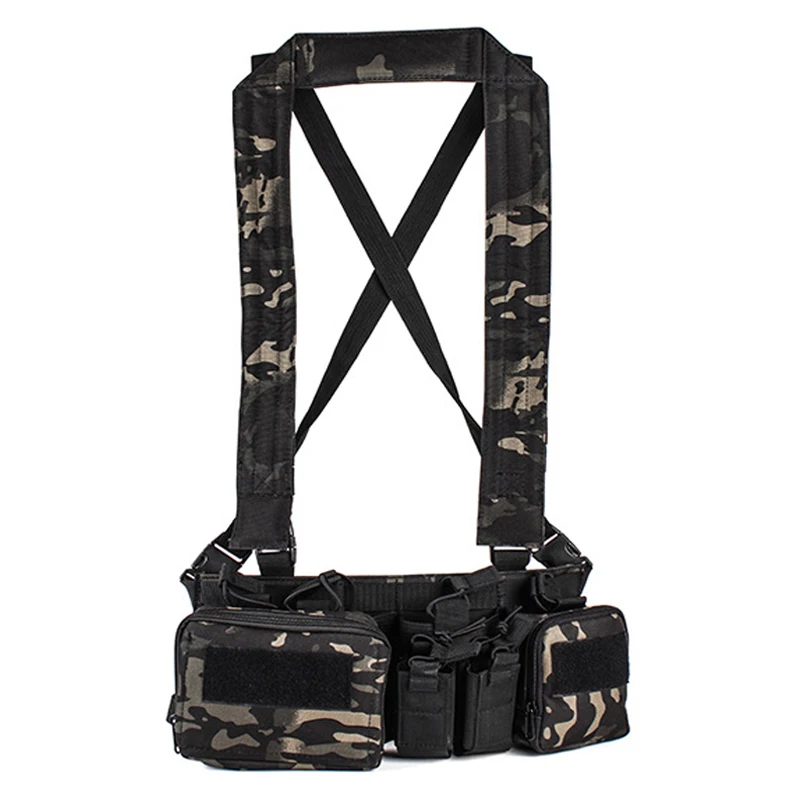Chaleco táctico para hombre, chaleco militar de combate, ejército, caza, Airsoft, armadura corporal, chaleco protector multifunción para juego de guerra al aire libre y Paintball - imagen 5