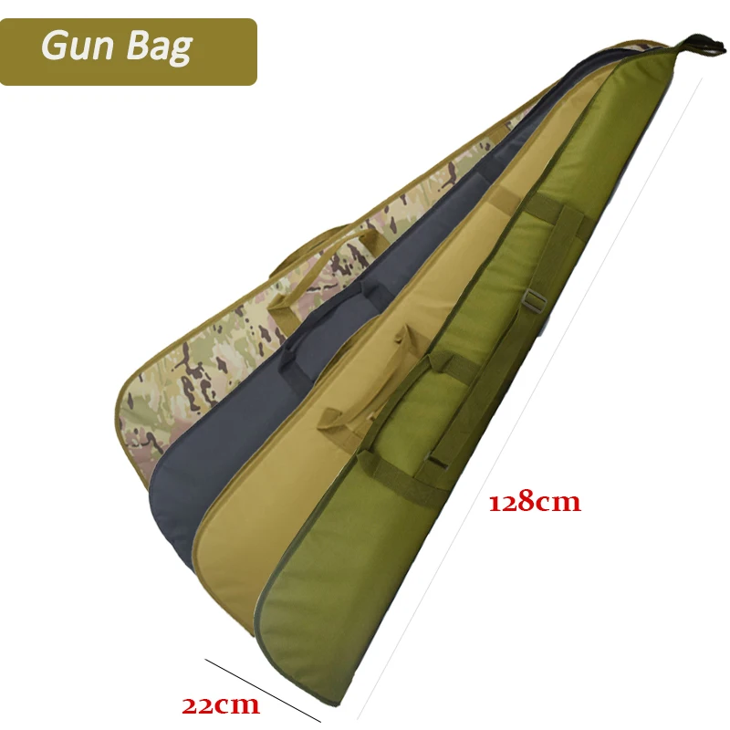 Bolsa suave para caza y tiro al aire libre, juego de Rifle y pistola de aire, bolso de hombro, equipo de caza, bolsa táctica para pistola, 130CM - imagen 3