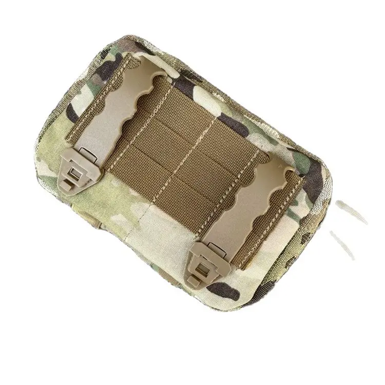Chaleco táctico de sastre para deportes al aire libre, bolsa miscelánea para el pecho, mapa MOLLE, accesorios de cinturón con tira de odio, MC All - imagen 2