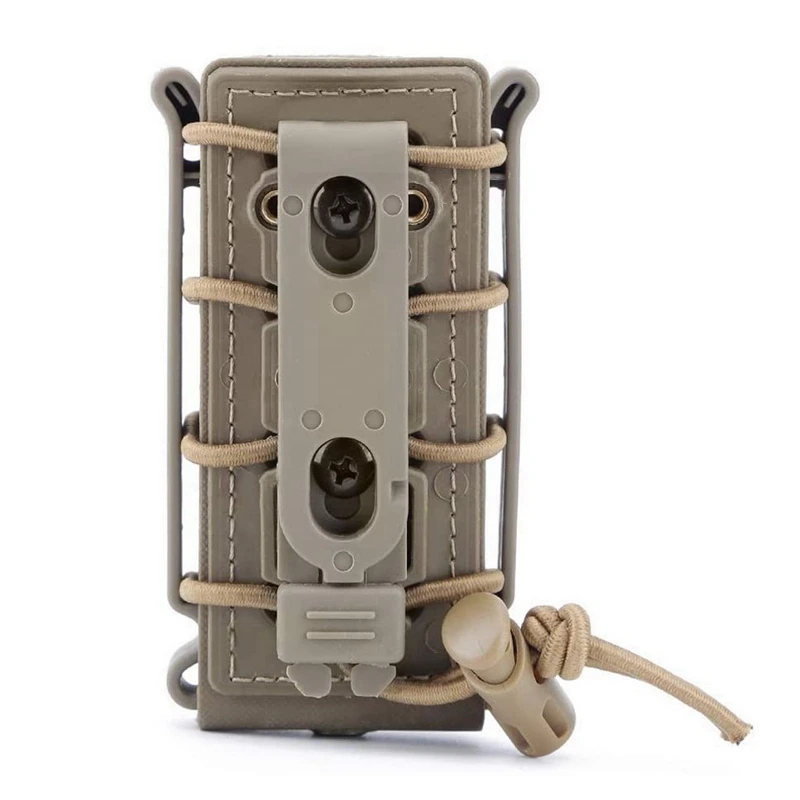 Bolsa de transporte para pistola de 9MM, accesorio Universal Fastmag Molle Soft Mag para disparar, soporte táctico Fastmag, caza y Paintball - imagen 5