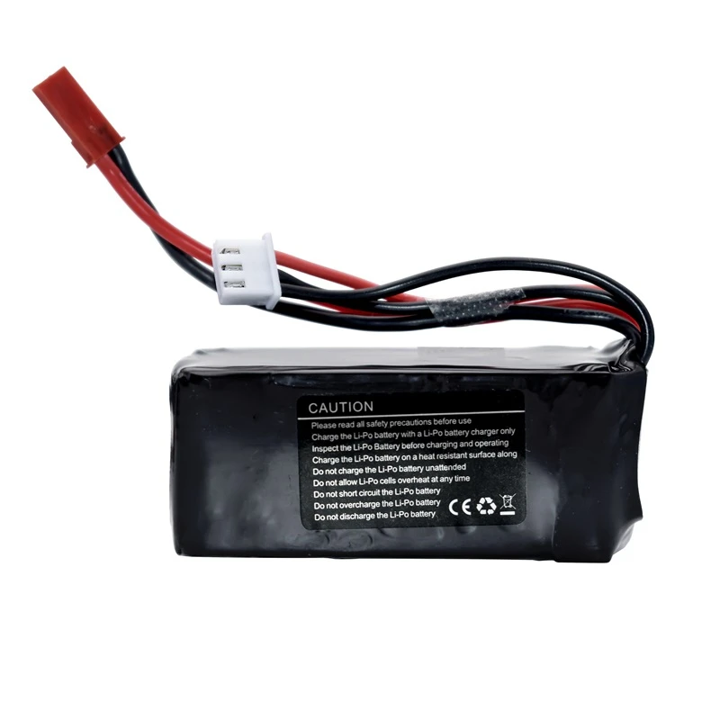 Cargador de batería de 7,4 V, 2280mAh + 7,4 v para coche A949, A959-B, A969-B, A979-B, Control remoto, 2s, batería LiPo para Wltoys - imagen 4