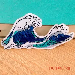 Parche termoadhesivo bordado ballena – Para coser o planchar