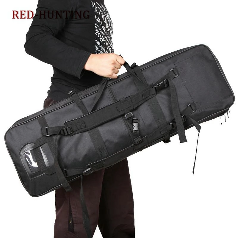Mochila militar para exteriores, bolsa de transporte para escopeta táctica, caza, tiro, Rifle, soporte de protección, 80CM, 95CM, 115CM - imagen 4