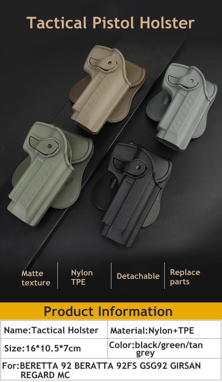 Funda Táctica - Detalle frontal