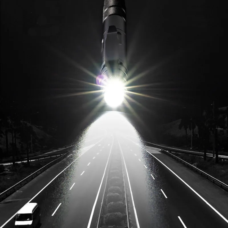 Bolígrafo táctico de autodefensa para hombre y mujer, linterna multifunción de aleación de aluminio, herramienta EDC táctica, caja de regalo de seguridad para campamento al aire libre - imagen 4