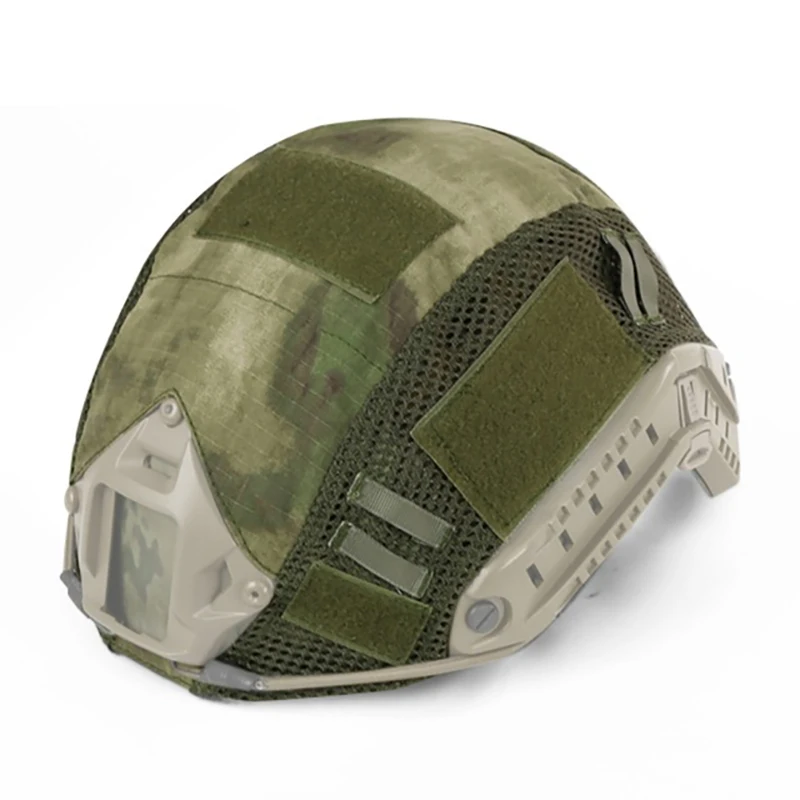 Cubierta de casco rápido de combate militar táctico, tela de casco de caza Airsoft, cubierta de casco deportivo CS Wargame para tipo Ops-Core PJ BJ MH - imagen 3