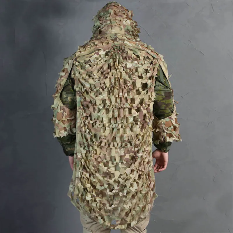 FMA-trajes de francotirador Multicam Ghillie, ropa de asalto de camuflaje para caza, traje de francotirador - imagen 4