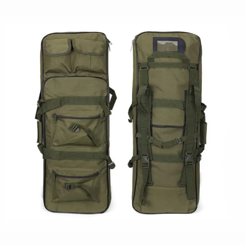 Mochila táctica para deportes al aire libre de 81cm, funda para Rifle de transporte para pistola Airsoft, bolsa de protección para caza para senderismo, Camping y pesca - imagen 3
