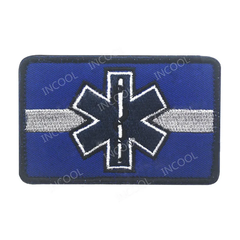 24 Embroidered 8X5CM