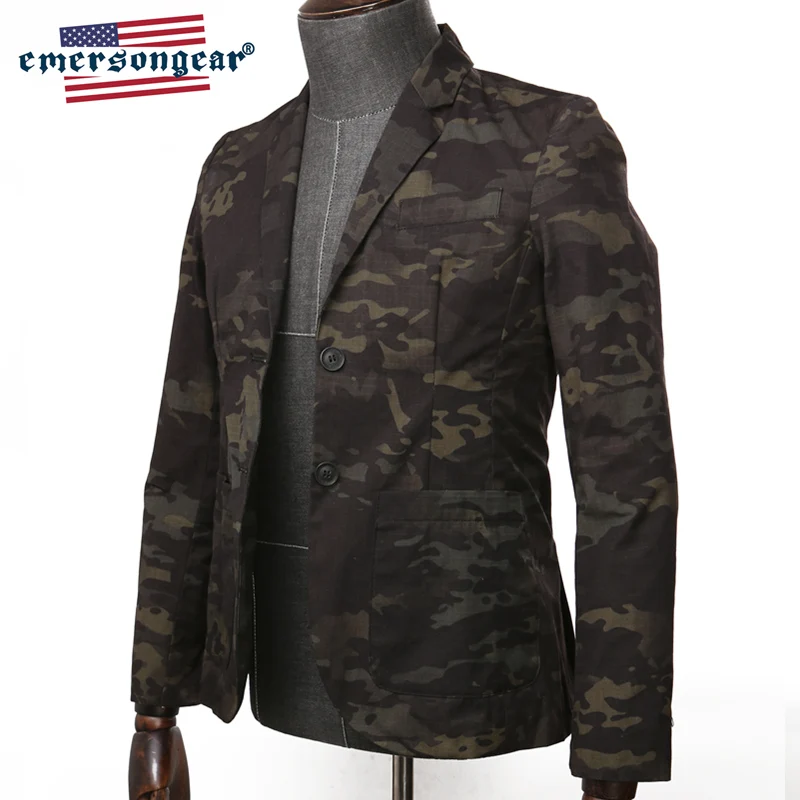 Emersongear, traje para hombre, chaqueta de camuflaje, abrigo delgado, estilo táctico, ropa de vestir para viajes de negocios, viajes de trabajo diarios al aire libre - imagen 4