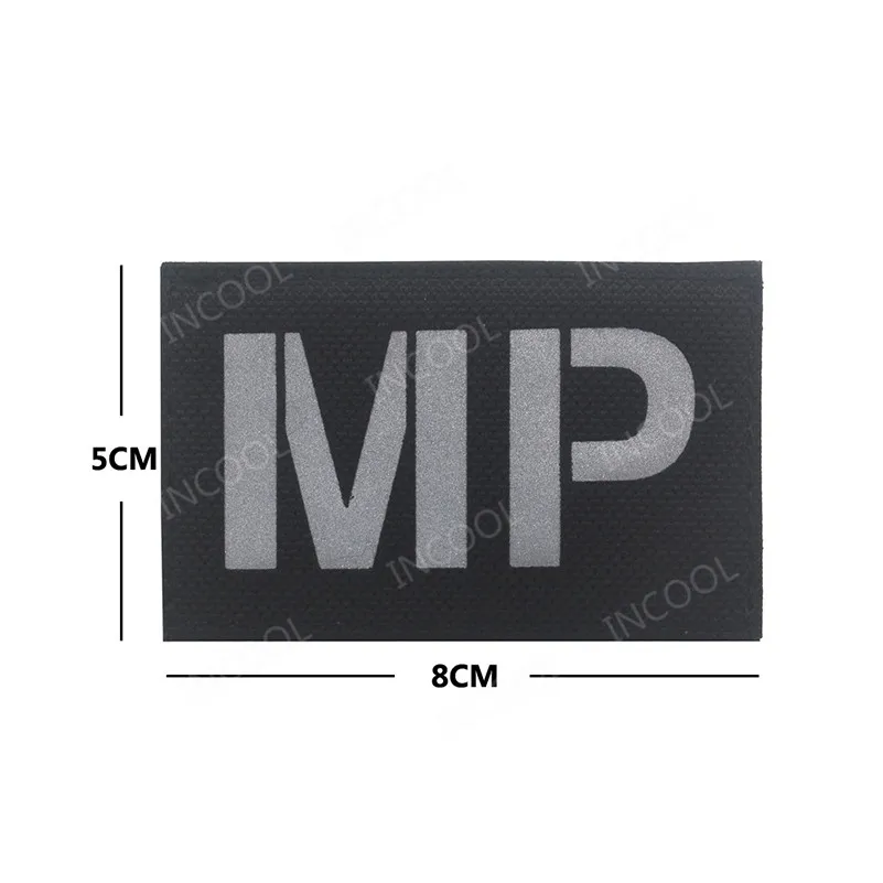 Parche reflectante infrarrojo IR TACP MP K9 FIRE Medical, parches decorativos, brazalete de motorista para ropa, mochila - imagen 4