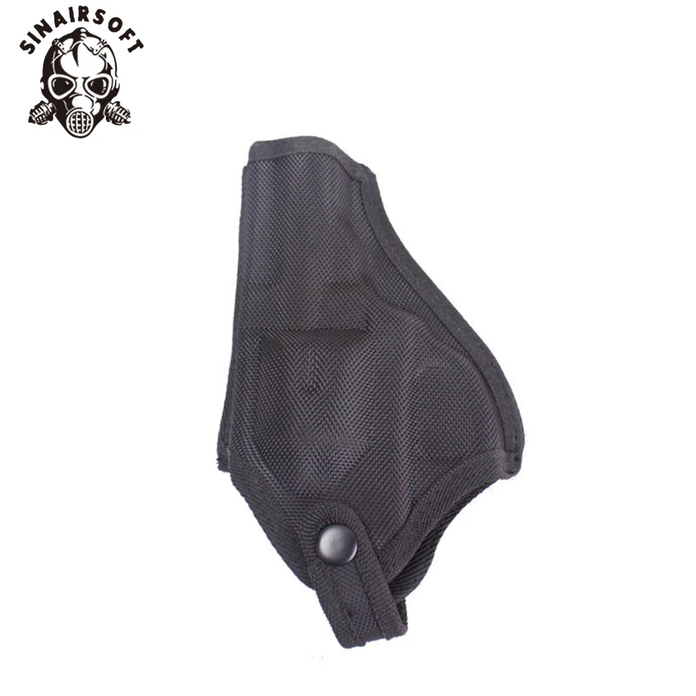 SINAIRSOFT-funda táctica para revólver de mano derecha, funda para pistola de Airsoft, Oxford, larga/corta, de extracción rápida, para caza - imagen 4